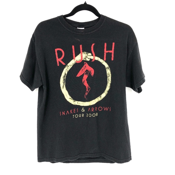 Rush Other - Rush Snakes & Arrows concert tour 2008 tee M
